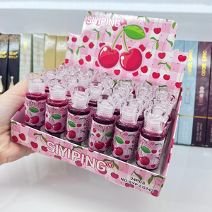 Siyiping Private Label cosmetici Mini tubi tinto frutta ciliegia lucidalabbra idratante liquido di lunga durata <span class=keywords><strong>tinta</strong></span> <span class=keywords><strong>labbra</strong></span> all'ingrosso - Product Image 2