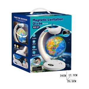 Giocattoli Educativi Scientifici per Bambini <span class=keywords><strong>Globo</strong></span> Fluttuante a Levitazione Magnetica con Luce LED in Materiale Plastico - Product Image 2