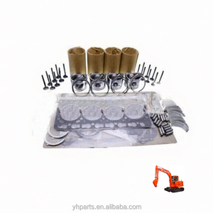 4G32 engine rebuild kit addebbitato kit guarnizioni completo PER Mitsubishi 4G32 motore diesel cilindro fodere pistone & anelli cuscinetti rondella - Product Image 5