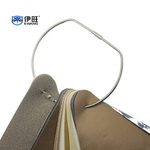 EWANG Metal Iron Silver Key <b>Ring</b> Holder Screw Lock D Shaped <b>Rings</b> - Product Image 5