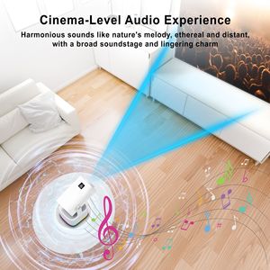 Proyector de Juegos Android HCS350 PLUS con Micrófono, Altavoz de 16W, 30000 Juegos Retro, WiFi6, 450ANSI Lúmenes, Modelo H713 - Product Image 6