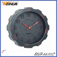 Reloj de pared de plástico para decoración de pared de cocina y dormitorio, reloj de pared de cuarzo silencioso, reloj Vintage Digital