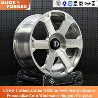 Jantes forgées monobloc GUDE en matériau T6061, 18-24 pouces, revêtement poudré, service OEM/ODM, garantie 5 ans, modèle XL-64, PCD 112 mm
