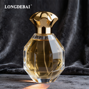 Nuevo Frasco de Perfume de Vidrio de 100 ml, 2026, Frasco de Perfume de Vidrio de Lujo con Forma Irregular, Frasco de Perfume de Vidrio Transparente con Caja de Empaque - Product Image 2