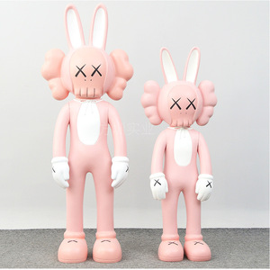 Figura Kaws, Escultura de Resina, Arte Pop Contemporáneo, Decoración para Exhibición en Suelo - Product Image 3