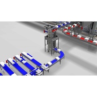 Professionele intelligente kartonnen snelvriesmachine met continue tunnelvriesfunctie voor industriële vleesfabrieken
