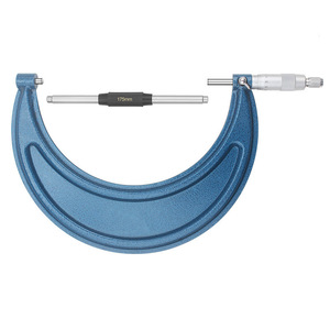 Nauwkeurige precisie buitenmicrometer <span class=keywords><strong>0</strong></span>-25/25-50/50-75/75-100 mm met hardmetalen punt voor bewerking en gereedschapsinspectie - Product Image 4