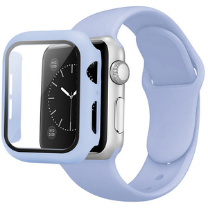 Disponibile: Set Cinturino <span class=keywords><strong>in</strong></span> Silicone e Custodia <span class=keywords><strong>in</strong></span> PC, Braccialetto Sportivo <span class=keywords><strong>in</strong></span> Silicone per Apple Watch 10 9 8 7 6 5 4 <span class=keywords><strong>3</strong></span> 2 <span class=keywords><strong>1</strong></span> SE - Product Image 5
