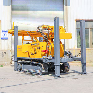 新型人気300m履帯式ディーゼル採掘深井戸掘削リグ全地形対応水井戸掘削リグ - Product Image 6