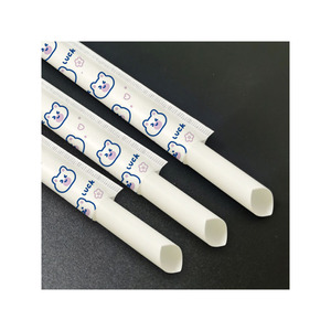 Wholesale Eco Friendly Custom Logo Plastic Drinking Straws Biodegradable Pla Straws Made