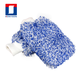 Couleur mixte Meilleure Prime <span class=keywords><strong>Gant</strong></span> <span class=keywords><strong>De</strong></span> <span class=keywords><strong>Lavage</strong></span> <span class=keywords><strong>De</strong></span> Voiture en Microfibre - Product Image 4