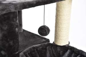 <span class=keywords><strong>Simple</strong></span> Arbre à Chat Maison Arbre à Gratter Escalade En Bois Meubles Pour Animaux De Compagnie - Product Image 5