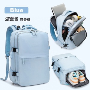 Zaino da viaggio multifunzione per ragazze transfrontaliere con classificazione asciutta e bagnata borsa impermeabile di grande capacità - Product Image 2