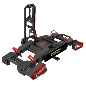 Portabicicletas Trasero Universal Innrack 03-332 para 2 Bicicletas, con Certificación ECE, Función de Inclinación para SUV y Sedanes - Product Image 3