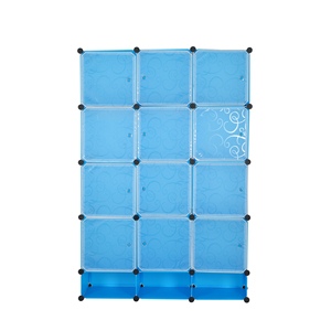 Moderna porta bianca per bambini di plastica guardaroba per il bambino vestiti di stoccaggio mobili camera da letto portatili - Product Image 5