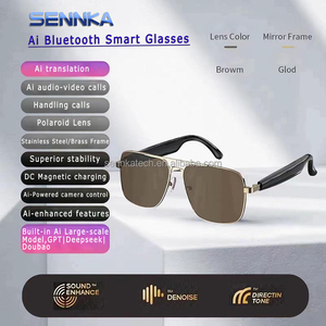 Advanced <strong>Tech</strong> Ai <strong>Smart</strong> <strong>Glasses</strong> Intelligent Sun Protection Sunglasses with Ai Translation Integrated Large-scale Model - Product Image 6