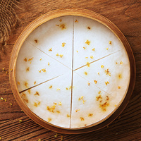 Authentieke Cantonese zoete osmanthus snelvriesbroodjes, klassieke dim sum voor de ochtendthee, populair bij gezinnen en restaurants.