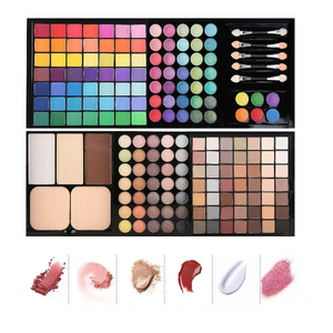 Set di trucco di colore 177 di bellezza a lunga durata Palette di ombretti impermeabili kit per il trucco dell'ombretto tutto in uno per le <span class=keywords><strong>donne</strong></span> - Product Image 4