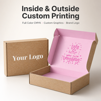 Flach Faltbare Individuell Bedruckte Papierkartons Leichtgewichtige Überraschungsgeschenkverpackung Boxen Personalisierte Überraschungsverpackung