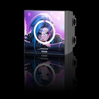 AntarcChill - Cabezal Refrigerador LCD Giratorio de 240 mm, Radiador, Sistema de Refrigeración por Agua Todo en Uno, Kit de Pantalla con Logotipo Personalizado, Venta al por Mayor