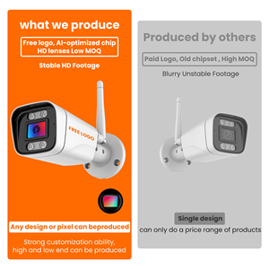 Tuya 2K IP66 nhà thông minh an ninh CCTV <span class=keywords><strong>Camera</strong></span> không thấm nước Đèn pha tầm nhìn ban đêm CMOS ai phát hiện con người Wifi Bullet <span class=keywords><strong>Camera</strong></span> - Product Image 3