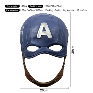 Máscara Facial Completa Estilo Superhéroe para Niños y Adultos, Disfraz de Cosplay, Decoración para Fiestas - Product Image 3