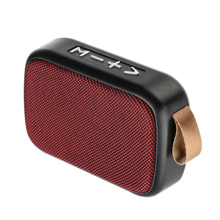 G2 Stereo Audio Cloth Fabric Stylish Wireless Speaker Portable Loudspeaker Music Mini Speakers For Gifts Promotion G2 Speaker