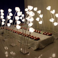 Nuevas luces decorativas de PVC con diseño de dragón de 5 cabezas, flexibles, para decoración de bodas y caminos.