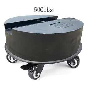 Support de Pot de fleur robuste roues de Pot de fleur universelles plateau rond en métal <span class=keywords><strong>plante</strong></span> mobile <span class=keywords><strong>roulant</strong></span> support de <span class=keywords><strong>plante</strong></span> en pot avec rouleaux - Product Image 5