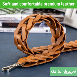 Tùy Chỉnh Màu Sắc Tương Phản Emboss Logo Sang Trọng PU Da Handmade Điện Thoại Di Động Dây Đeo Thời Trang Crossbody Tam Giác Điện Thoại Di Động Dây Buộc - Product Image 4