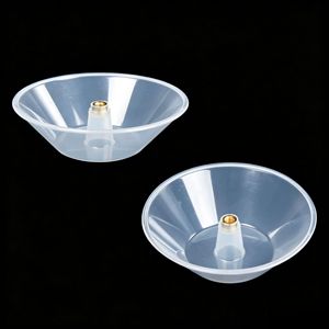 Godet à huile en plastique à filetage interne Good Heart pour hotte aspirante, 11 cm, installation par vis, matériau PE durable - Product Image 2