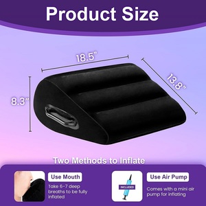 Almohada sexual grande Bdsm Juguetes sexuales para parejas Cama Juguetes sexuales Sexuales Sextoy Juguetes sexuales para hombre Cuña Inflable Pareja Cojín Suministros - Product Image 6