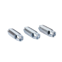 Connecteur rapide M12, profil en aluminium, inserts de filetage externe automatiques, fixations zinguées, matériau zinc
