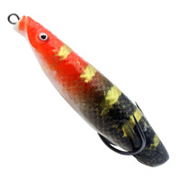 Leurre souple bionique en forme de grenouille moche - Thunder Frog pour lancer longue distance - Idéal pour la pêche estivale de la carpe et du bar en ruisseau, lac ou océan
