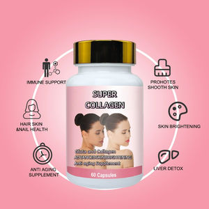 Suplementos <span class=keywords><strong>de</strong></span> colágeno <span class=keywords><strong>de</strong></span> belleza Cápsulas <span class=keywords><strong>de</strong></span> gel blando con infusión <span class=keywords><strong>de</strong></span> <span class=keywords><strong>vitamina</strong></span> C <span class=keywords><strong>para</strong></span> adultos Brillo <span class=keywords><strong>DE</strong></span> LA PIEL antienvejecimiento <span class=keywords><strong>para</strong></span> la cara - Product Image 2