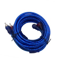 Kit de câblage d'installation d'amplificateur de voiture 1500W, câble d'alimentation 10ga, kit de câbles de voiture, ensemble de câbles de subwoofer audio pour voiture