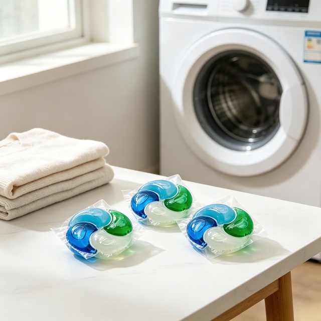 Fragrance Free Disposable Eco-Friendly Anti-Bacterial Laundry Pods for Sensitive Skin Baby Garments Mild Irritation Free No