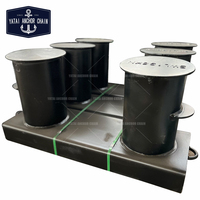 Nouveau Borne d'amarrage double croisée en acier YATAI avec roulement à rouleaux de proépauille 125-710mm pour applications nautiques, fabriqué à Anhui