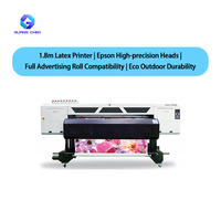 Impresora de Látex de 1.8m Latex5800H con Cabezal de Impresión Epson de Precisión, Impresora de Inyección de Tinta de Formato Ancho Rollo a Rollo para Vinilo, Película PET y Pancartas
