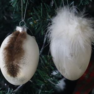 2025 New Arrival Xmas Tree Ornament Christmas Glass <b>Ball</b> Bauble Set Hanging Decoration - Product Image 6