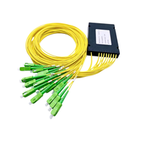 Module ABS professionnel, séparateur PLC 1x2 1x4 1x8 1x16 1x32, boîte de séparation de fibres optiques SC/FC APC/UPC, cassette de séparation de fibres optiques