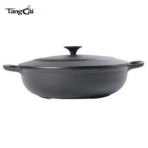 Super Oferta: Olla Holandesa Artística de Hierro Fundido de Alto Rendimiento para Catering <span class=keywords><strong>y</strong></span> Camping, Certificada LFGB, Apta para <span class=keywords><strong>Horno</strong></span>, Antiadherente - Product Image 5