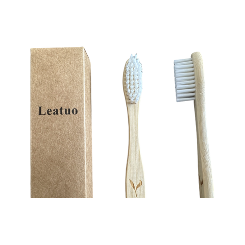 factory supply Natural Vegan Biodegradable Reusable Toothbrush Ultra Soft Bamboo Toothbrush