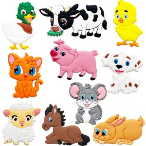 Aimants de réfrigérateur ovales imperméables écologiques <span class=keywords><strong>pour</strong></span> tout-petits, animaux sauvages, grands, mignons, doux, entièrement magnétiques, en caoutchouc, jouets <span class=keywords><strong>pour</strong></span> enfants - Product Image 1