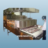 Séchoir automatique à charbon de noix de coco-Contrôle PLC, faible entretien