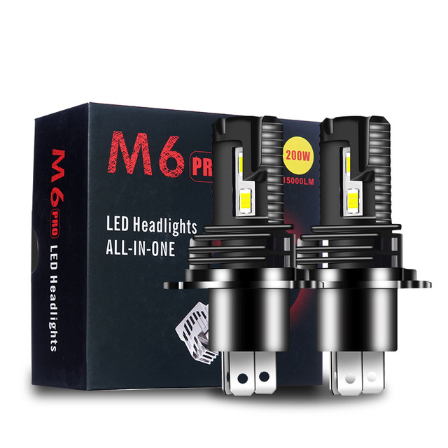2022 Mini Size M3 LED Headlamp X3 H8 H9 H11 All-in-One Fog Lamp Kit H4 H13 M6 Pro LED Headlamp for Cars Model Accord