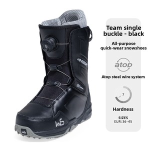 BASE TEAM Chaussures <span class=keywords><strong>de</strong></span> snowboard et bottes <span class=keywords><strong>de</strong></span> <span class=keywords><strong>ski</strong></span> haute résistance, imperméables, chaudes, <span class=keywords><strong>en</strong></span> matériaux PU/caoutchouc/EVA - Product Image 6