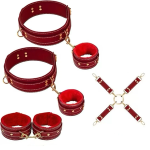 Kits de juguetes eróticos, correa de encuadernación, esposas inversas ajustables, juguete para parejas, cinturón de encuadernación BDSM, puño para piernas, juego sexual, tienda, juguetes para Adultos 18 + - Product Image 6