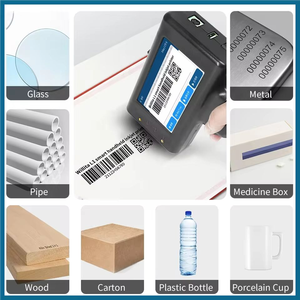 Impresora de inyección de tinta portátil Willita de 5 pulgadas con pantalla táctil, máquina de codificación de inyección de tinta de media pulgada para datos variables de código de barras - Product Image 2