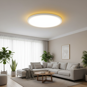 Ambient Modern LED Ceiling Light 24+3W PC+PS White <b>Downlight</b> 2700K-6000K Adjustable Night Customizable Recessed Leisure - Product Image 3